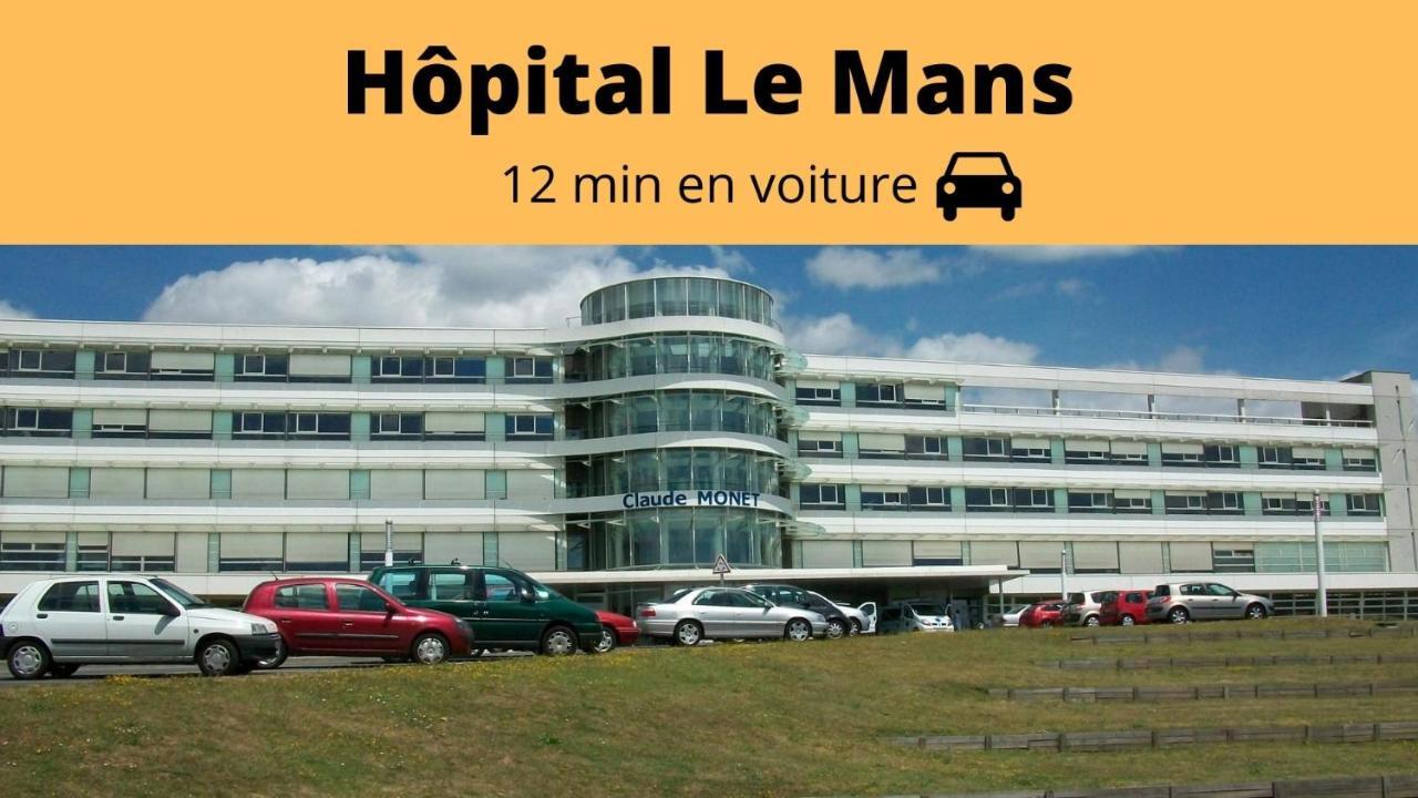Le Mans - Au Calme - Stationnement Facile - Proche Centre Ville Et Gare Luaran gambar